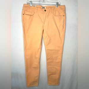 New Mountain Khakis Canyon Cord Skinny Pant Slim Fit, Pink Champagne Women's 12